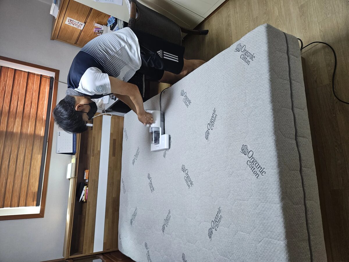 방배 매트리스 청소 현장